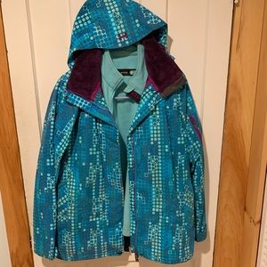 Under ARMOUR mastermind ski jacket with liner.